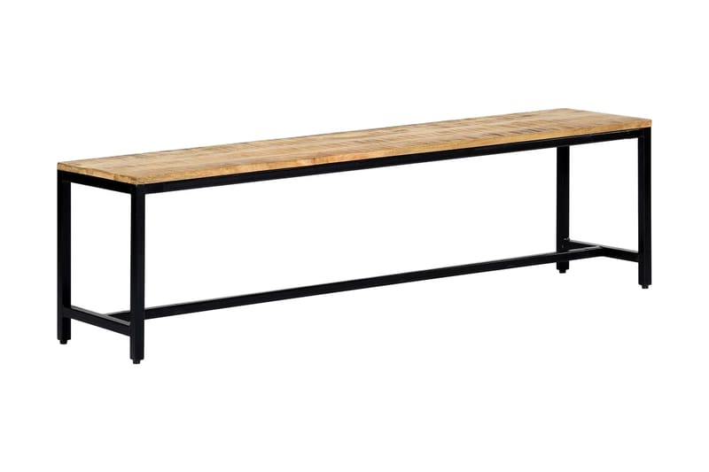 Ruokailupenkki 160 cm karkea mangopuu - Ruskea - Kodintekstiilit & matot - Verhot
 - Kaihtimet