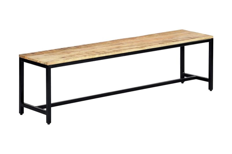 Ruokailupenkki 160 cm karkea mangopuu - Ruskea - Kodintekstiilit & matot - Verhot
 - Kaihtimet