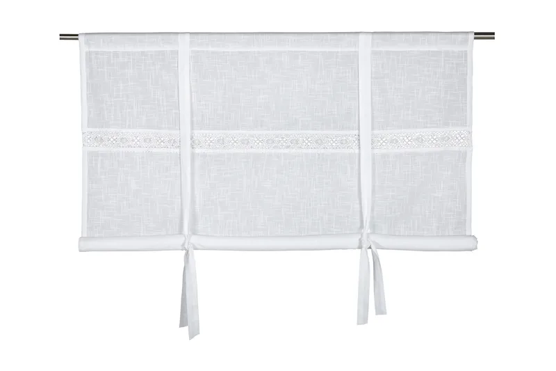 Laskosverho Sanna 140x120 cm Valkoinen, Fondaco