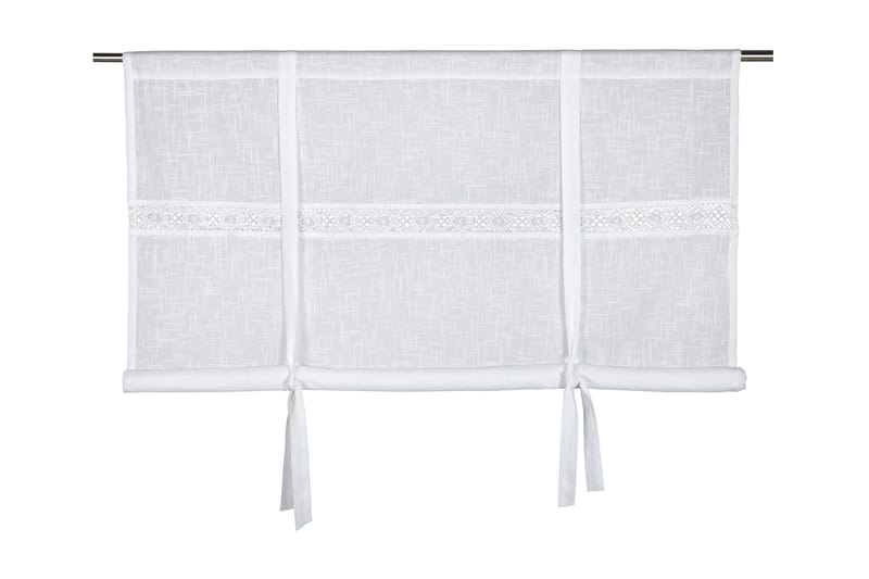Laskosverho Sanna 160x120 cm Valkoinen - Fondaco - Kodintekstiilit & matot - Verhot