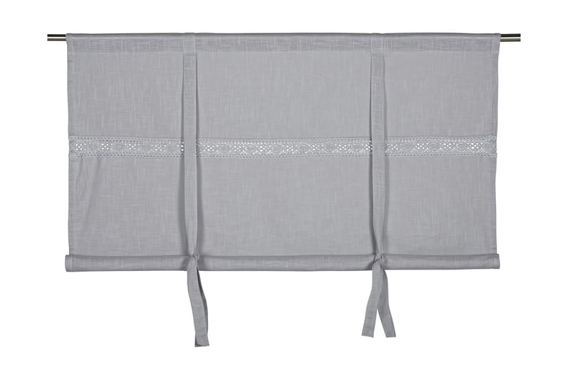 Laskosverho Sanna 180x120 cm Harmaa - Fondaco - Kodintekstiilit & matot - Verhot