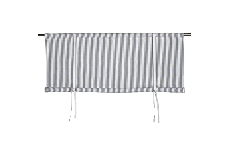 Oskar laskosverho 140 cm, Harmaa