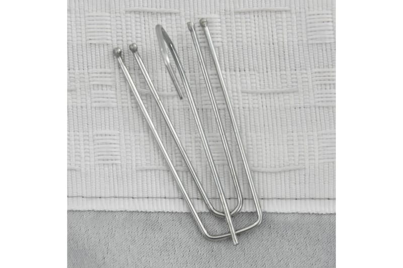 Pellavamaiset pimennysverhot koukuilla 2kpl harmaa 140x225cm - Kodintekstiilit & matot - Verhot
 - Pimennysverhot