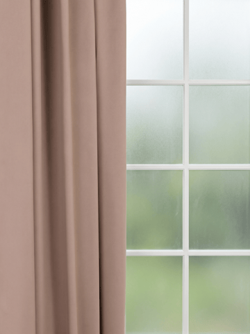 Pimennysverho Klara 140x250 cm - Taupe - Kodintekstiilit & matot - Verhot - Pimennysverhot