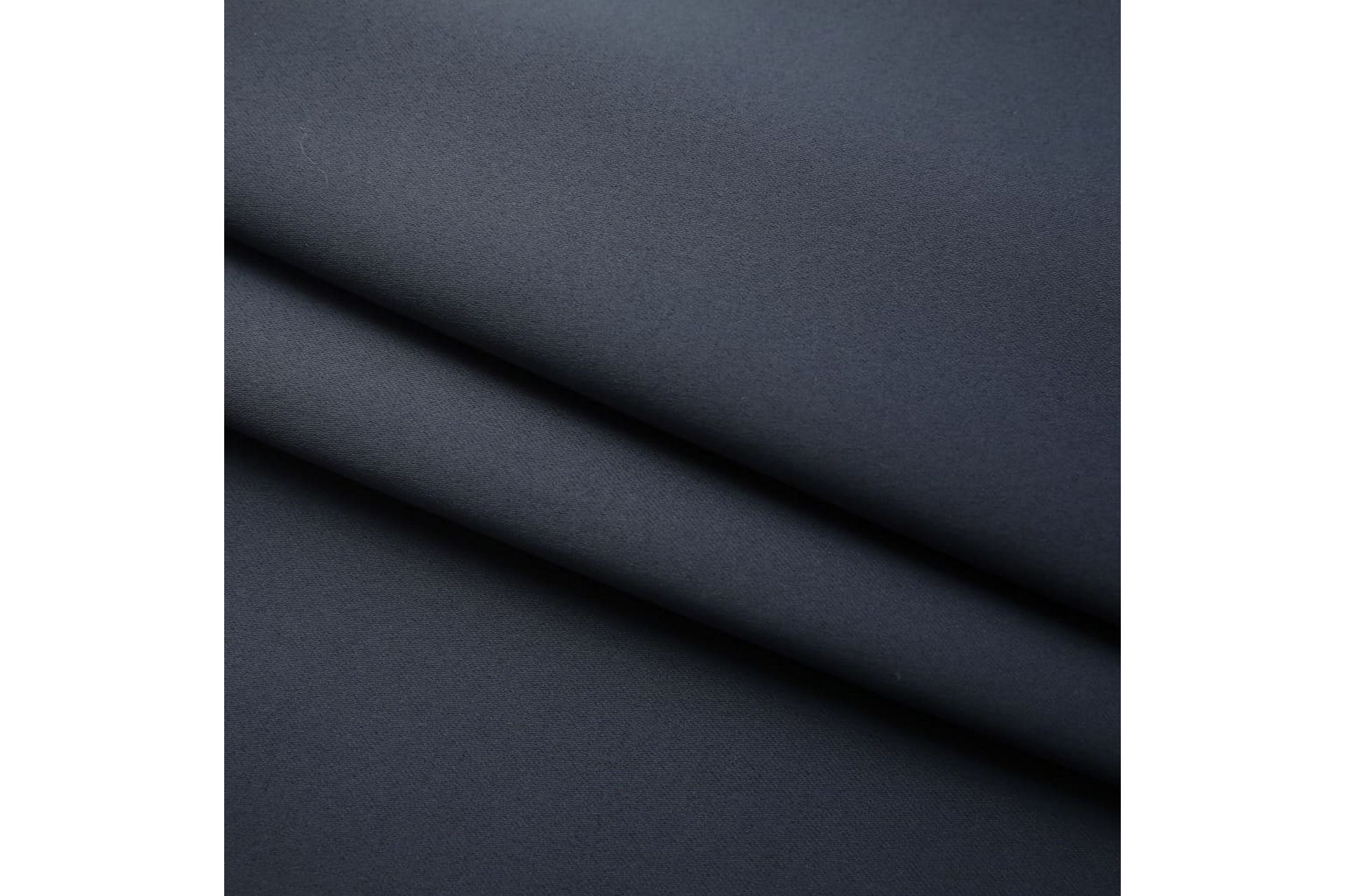 Pimennysverhot koukuilla 2 kpl antrasiitti 140x225 cm - Harmaa - Kodintekstiilit & matot - Verhot
 - Pimennysverhot