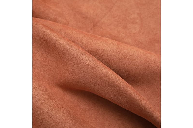 Pimennysverhot metallirenkailla 2 kpl ruoste 140x175 cm - Oranssi - Kodintekstiilit & matot - Verhot
 - Pimennysverhot
