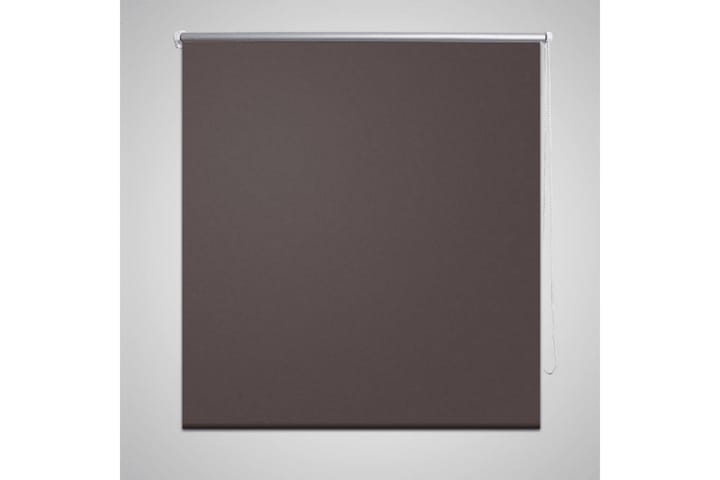 Pimentävä rullaverho 120x230 cm Kahvinruskea - Ruskea - Verhot
 - Rullaverho