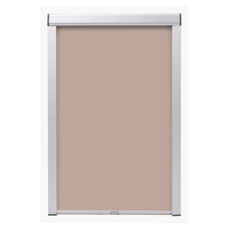 Pimentävä rullaverho beige FK06 - Beige - Verhot
 - Rullaverho