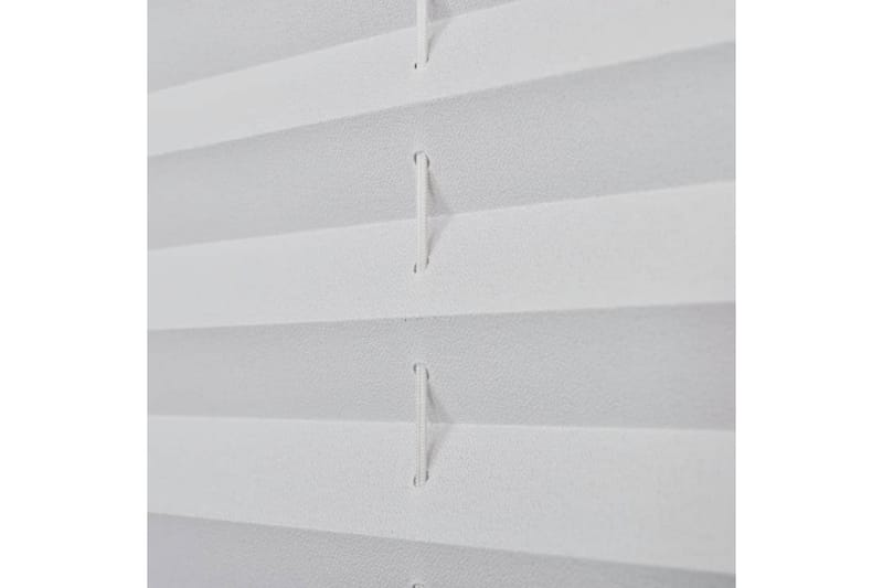 Plisse Kaihdin 110x200cm Valkoinen Laskosverhot - Valkoinen - Kodintekstiilit & matot - Verhot