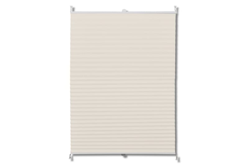 Plisse Kaihdin 60x125cm Kermanvärinen - Kerma - Kodintekstiilit & matot - Verhot