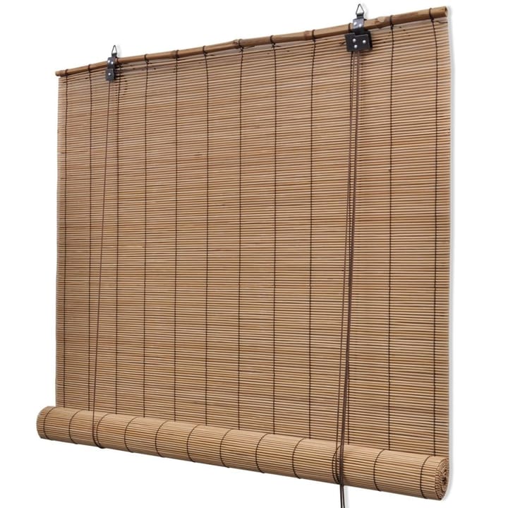 Rullaverho bambu 140x220 cm ruskea - Ruskea - Rullaverho - Verhot
