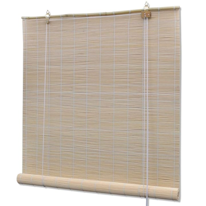 Rullaverho bambu 80x220 cm luonnollinen - Ruskea - Verhot
 - Rullaverho