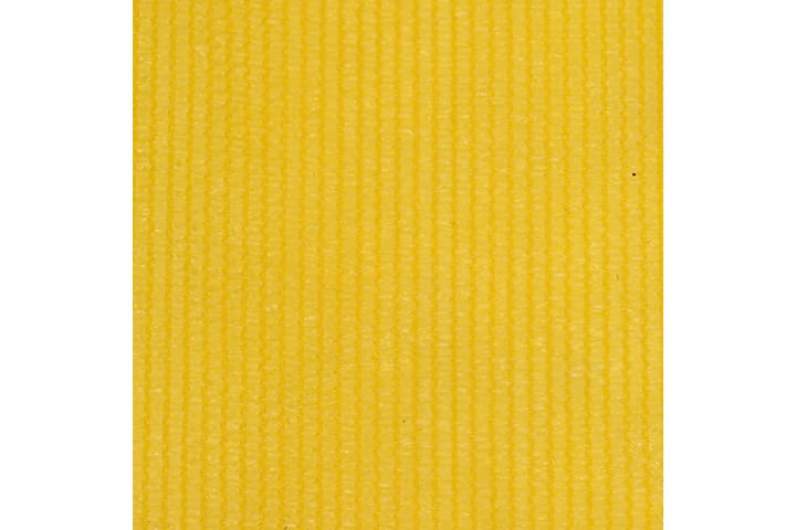 Rullaverho ulkotiloihin 100x140 cm keltainen HDPE - Keltainen - Verhot
 - Rullaverho