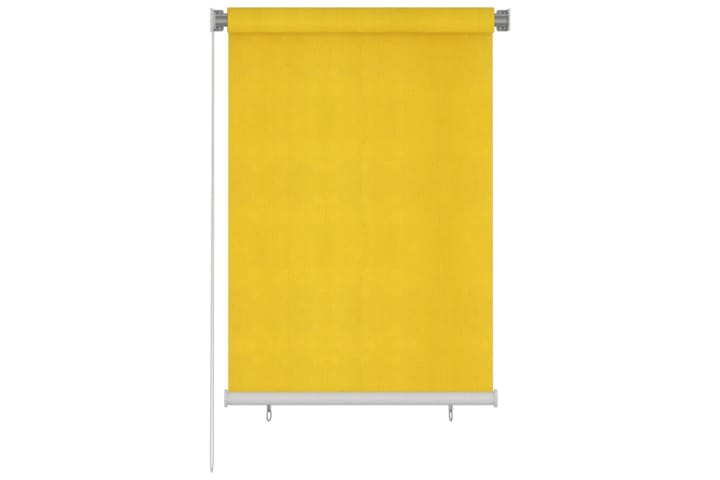 Rullaverho ulkotiloihin 100x140 cm keltainen HDPE - Keltainen - Rullaverho - Verhot