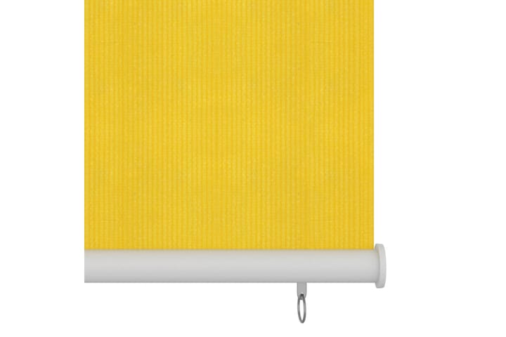 Rullaverho ulkotiloihin 120x140 cm keltainen HDPE - Keltainen - Verhot
 - Rullaverho