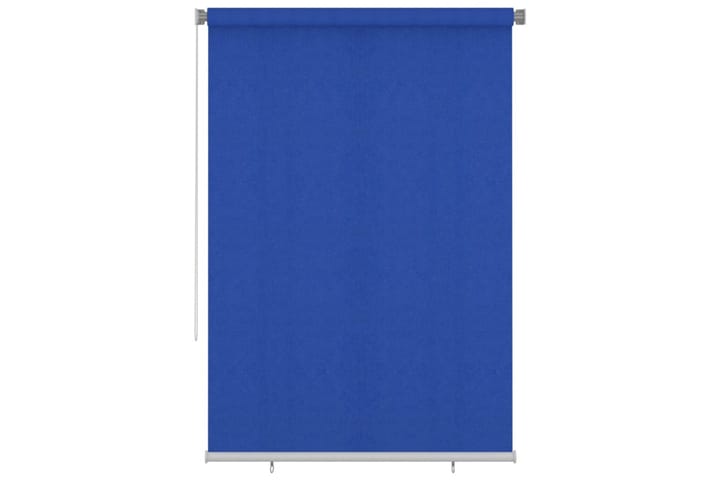 Rullaverho ulkotiloihin 160x230 cm sininen HDPE - Sininen - Rullaverho - Verhot