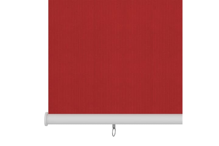 Rullaverho ulkotiloihin 160x230 cm punainen HDPE - Punainen - Verhot
 - Rullaverho