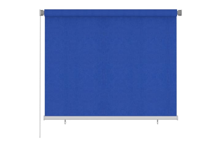 Rullaverho ulkotiloihin 180x140 cm sininen HDPE - Sininen - Rullaverho - Verhot