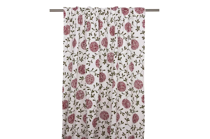 Noel verhot 120x245 cm, Valkoinen