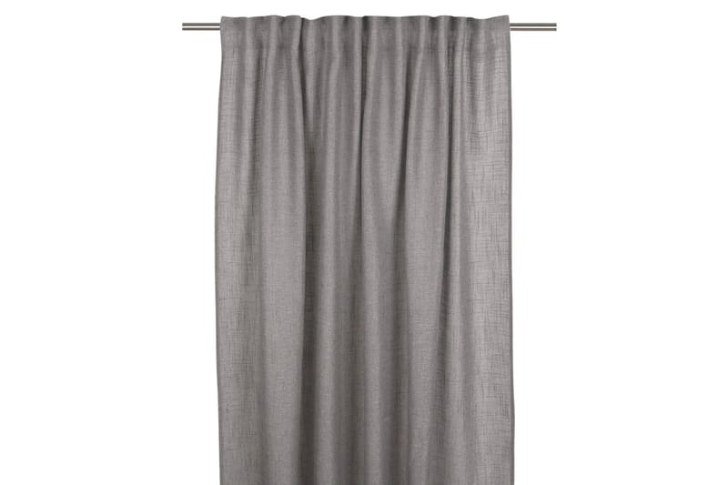 Brooklyn verhot 140x280 cm - Teräksenharmaa - Kodintekstiilit & matot - Verhot - Sivuverho - Lenkkiverho