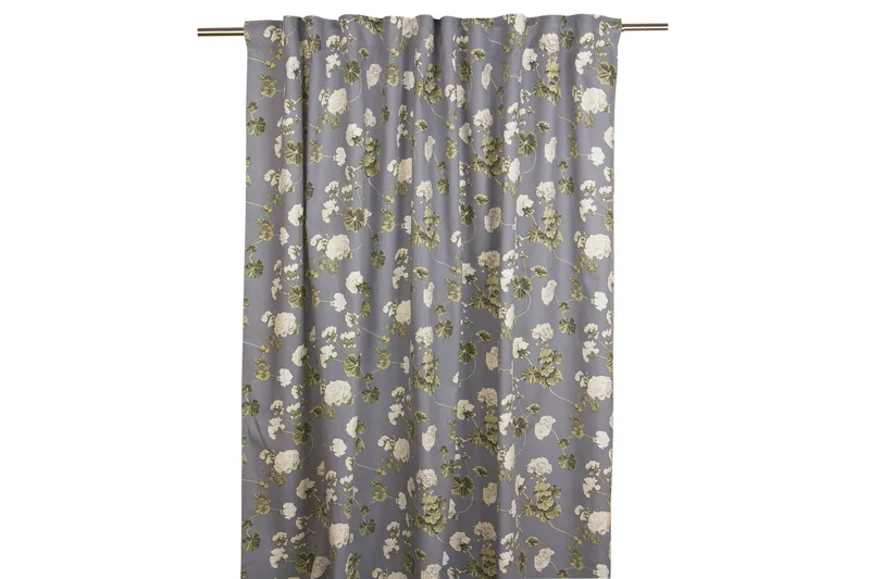 Pelargon verhot 145x245 cm, Sininen