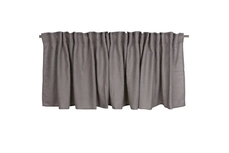 Harmaa Alan verhokappa 55 cm