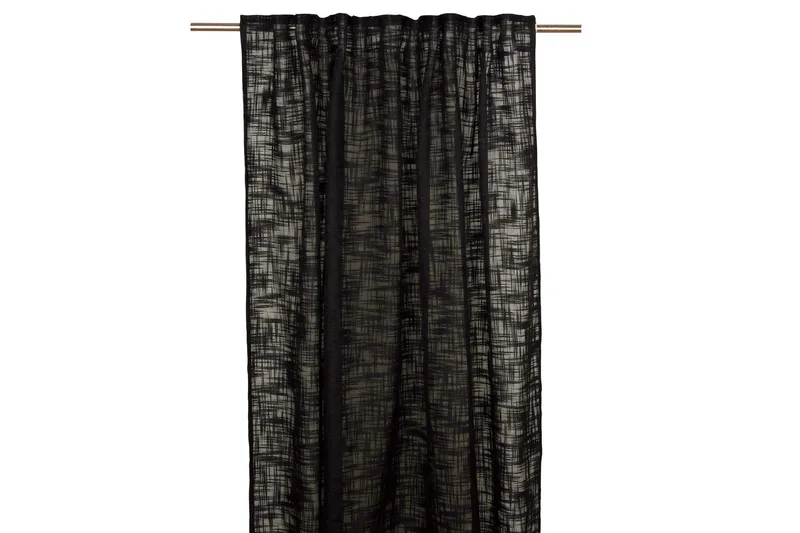 Jeff verhot 135x280 cm, Musta