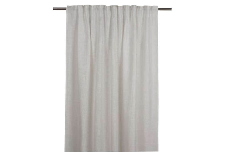 Brooklyn Verhokangas 140x250 cm - Offwhite - Kodintekstiilit & matot - Verhot
 - Sivuverho - Lenkkiverho