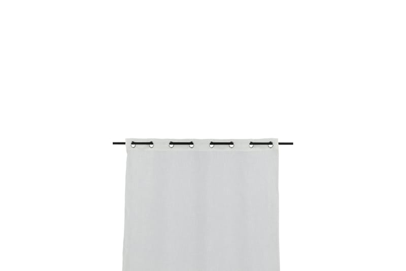 Rengasverho Kaya 140x240 cm - Valkoinen - Kodintekstiilit & matot - Verhot
 - Sivuverho - Rengasverho