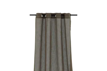 Rengasverho Kaya 140x290 cm - Ruskea - Kodintekstiilit & matot - Verhot - Sivuverho - Rengasverho