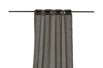 Rengasverho Kaya 140x290 cm - Ruskea - Kodintekstiilit & matot - Verhot - Sivuverho - Rengasverho