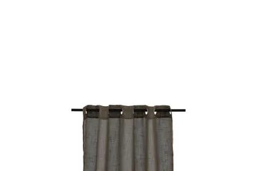 Rengasverho Kaya 140x290 cm - Ruskea - Kodintekstiilit & matot - Verhot - Sivuverho - Rengasverho