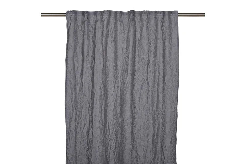 Pitkä verho Caroline 2-pak 280 cm Harmaa - Fondaco - Kodintekstiilit & matot - Verhot - Sivuverho - Täyspitkä verho