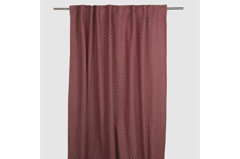 Verho Trine 135x250 cm Punainen, Fondaco