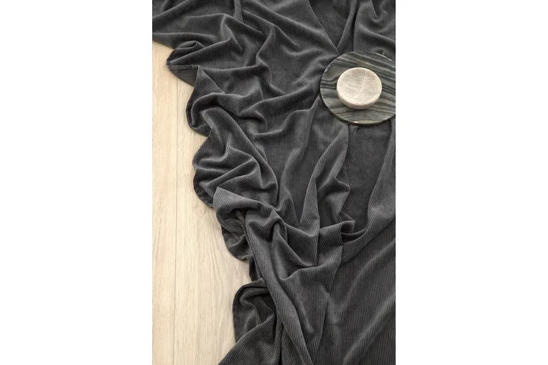 Verho Elma 140x290 cm - Harmaa - Kodintekstiilit & matot - Verhot - Sivuverho - Verho nauhakujalla