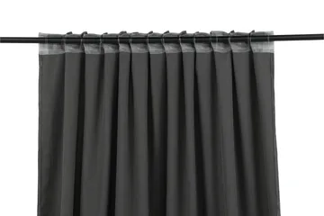 Verho Elma 140x290 cm - Harmaa - Kodintekstiilit & matot - Verhot - Sivuverho - Verho nauhakujalla