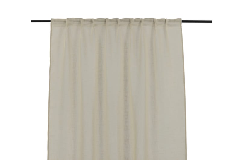 Verho Kaya 140x240 cm - Beige - Kodintekstiilit & matot - Verhot - Sivuverho - Verho nauhakujalla