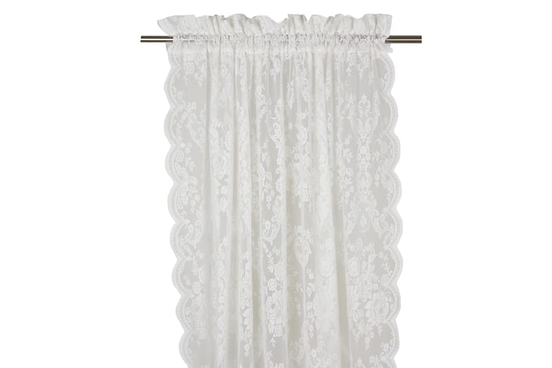 Pitkä verho Rosanna Kujalla 2-pak 240 cm Luonnonvalkoinen, Fondaco