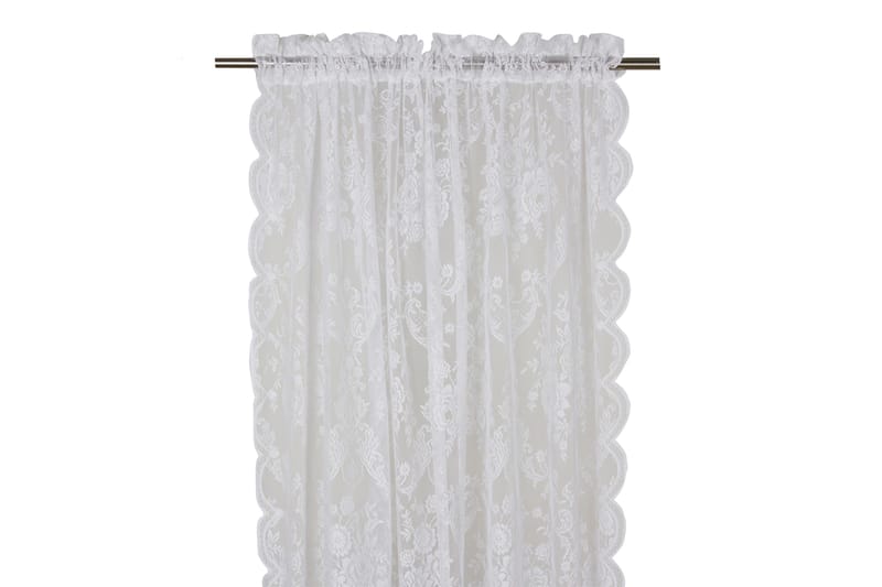 Pitkä verho Rosanna Kujalla 2-pak 240 cm Valkoinen, Fondaco