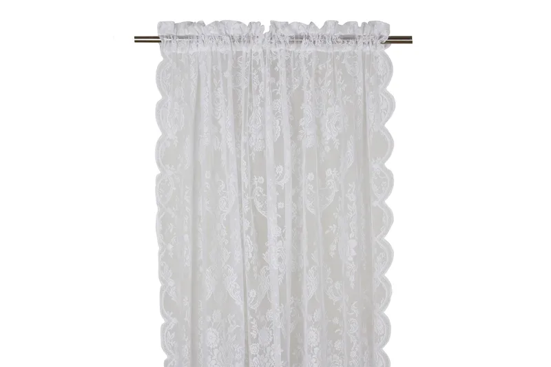Pitkä verho Rosanna Kujalla 2-pak 240 cm Valkoinen, Fondaco