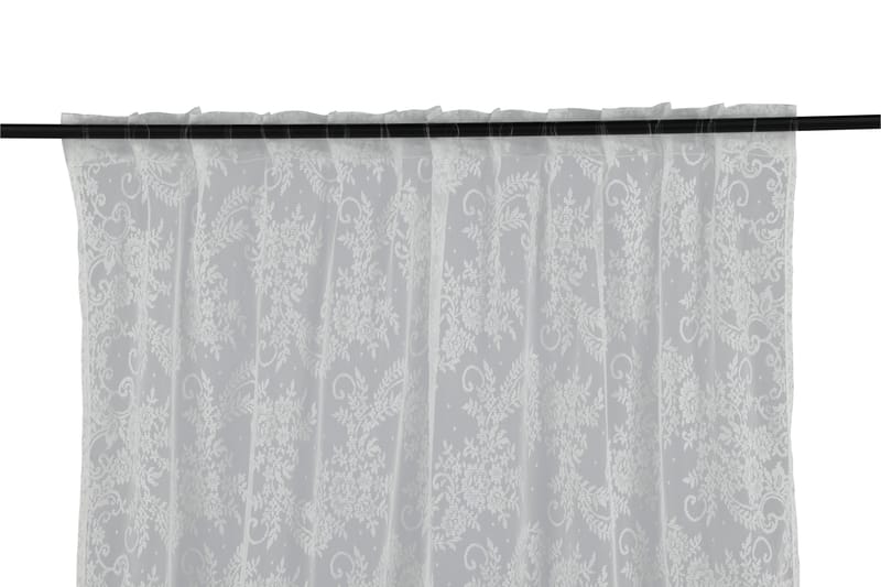 Verho Daisy 140x240 cm - Valkoinen - Kodintekstiilit & matot - Verhot
 - Sivuverho - Verho nauhakujalla