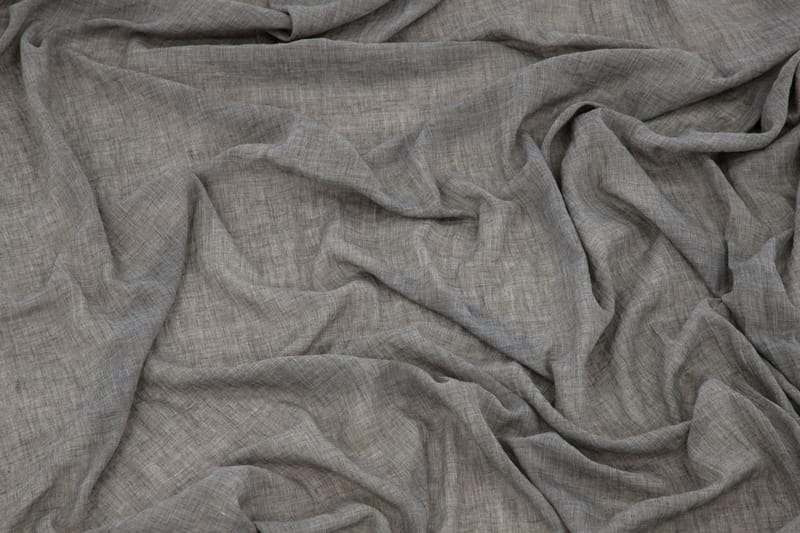 Verho Elena 135x240 cm - Harmaa - Kodintekstiilit & matot - Verhot - Sivuverho - Verho nauhakujalla