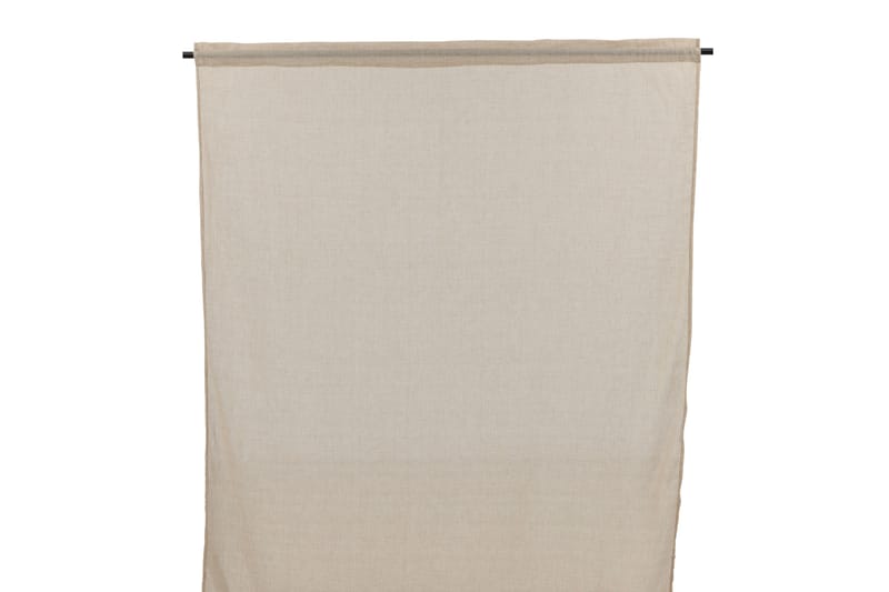 Verho Elena 135x290 cm - Beige - Kodintekstiilit & matot - Verhot
 - Sivuverho - Verho nauhakujalla