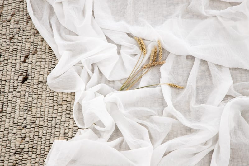 Verho Elena 135x290 cm - Valkoinen - Kodintekstiilit & matot - Verhot
 - Sivuverho - Verho nauhakujalla