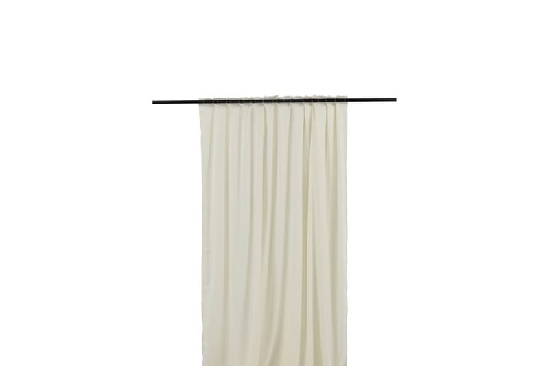 Verho Elma 140x240 cm - Valkoinen - Kodintekstiilit & matot - Verhot
 - Sivuverho - Verho nauhakujalla