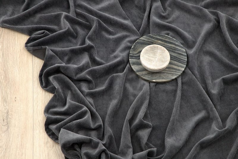 Verho Elma 140x290 cm - Harmaa - Kodintekstiilit & matot - Verhot - Sivuverho - Verho nauhakujalla