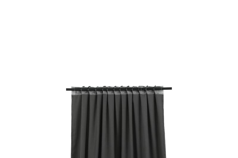 Verho Elma 140x290 cm - Harmaa - Kodintekstiilit & matot - Verhot - Sivuverho - Verho nauhakujalla