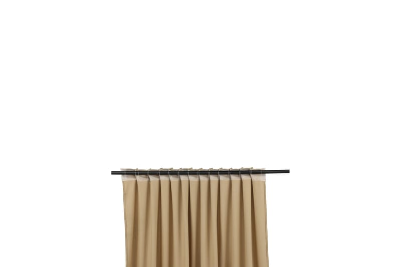 Verho Elma 140x290 cm - Ruskea - Kodintekstiilit & matot - Verhot - Sivuverho - Verho nauhakujalla