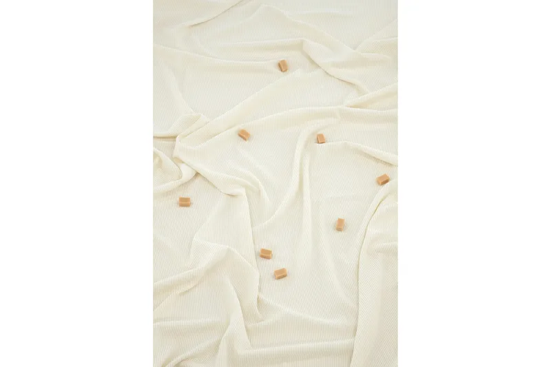 Verho Elma 140x290 cm - Valkoinen - Kodintekstiilit & matot - Verhot - Sivuverho - Verho nauhakujalla