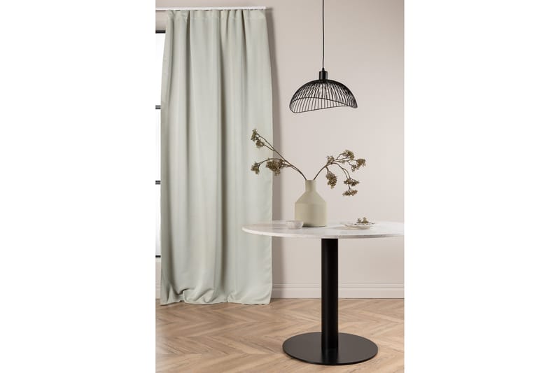 Verho Evelyn 135x240 cm - Luonnonvalkoinen - Kodintekstiilit & matot - Verhot - Sivuverho - Verho nauhakujalla